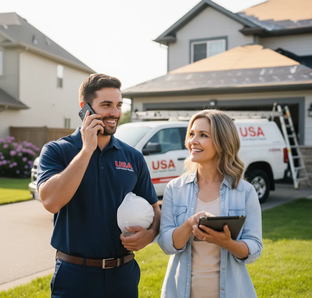 USA Roof Repair Experts customer support in Lake Forest